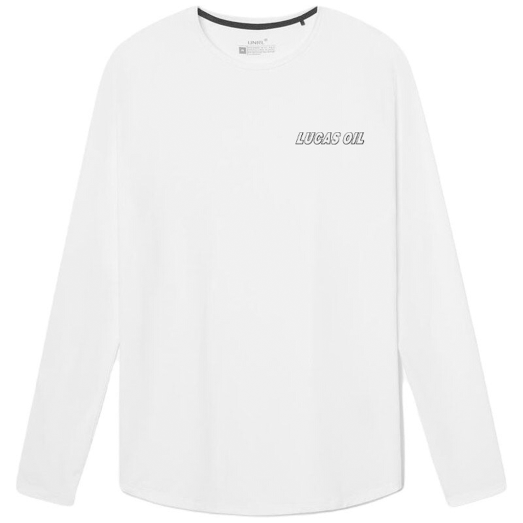 UNRL Men's White Ultra Long Sleeve